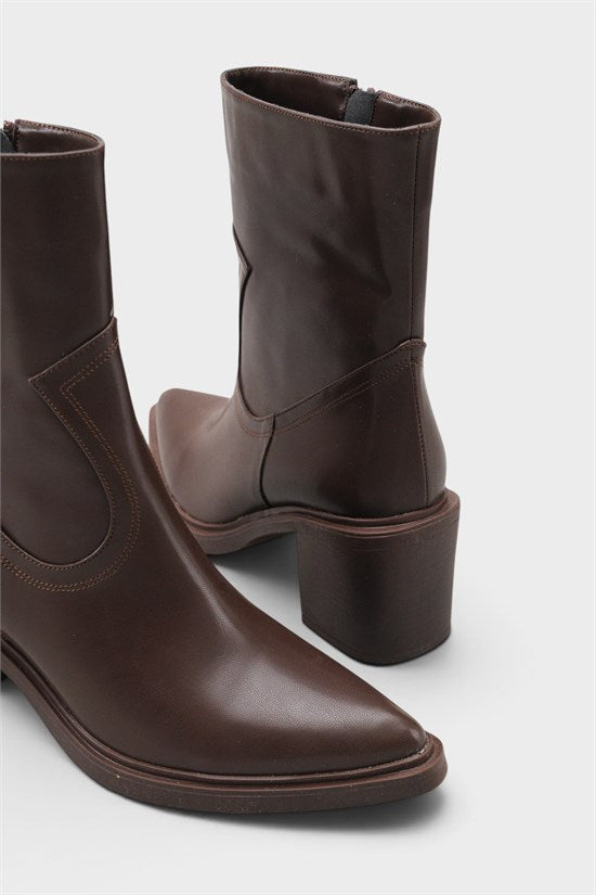 Capone Outfitters K104 Women Brown Boot