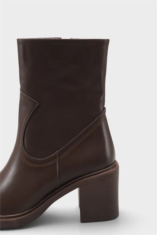 Capone Outfitters K104 Women Brown Boot