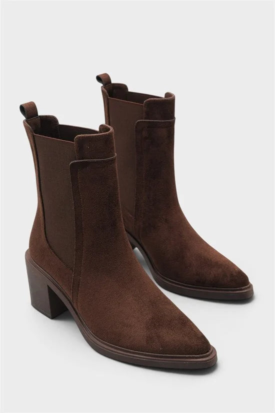 Capone Outfitters K105 Women Sued Brown Boot