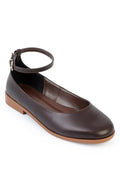 Capone Outfitters L44 Ženske smeđe balerinke