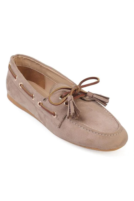 Capone Outfitters P02 Women Sued Beige Loafer