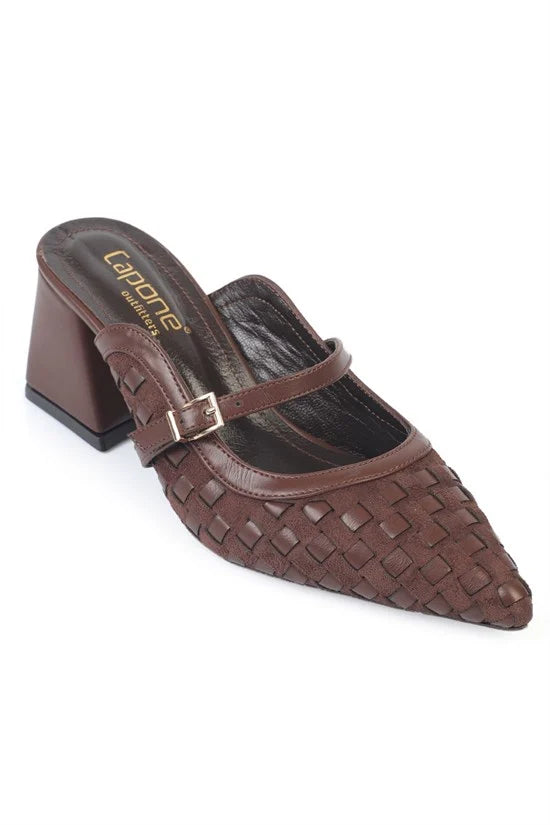 Capone Outfitters S741 Women Black Sandal