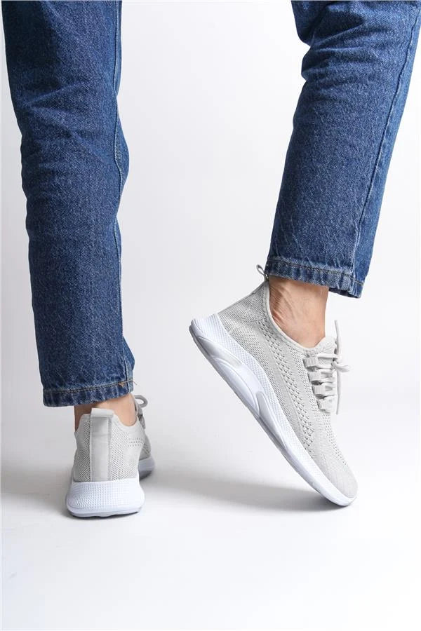 Capone Gigi Lace-Up Casual Sport Women White Sneaker