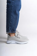 Capone Gigi Lace-Up Casual Sport Women White Sneaker