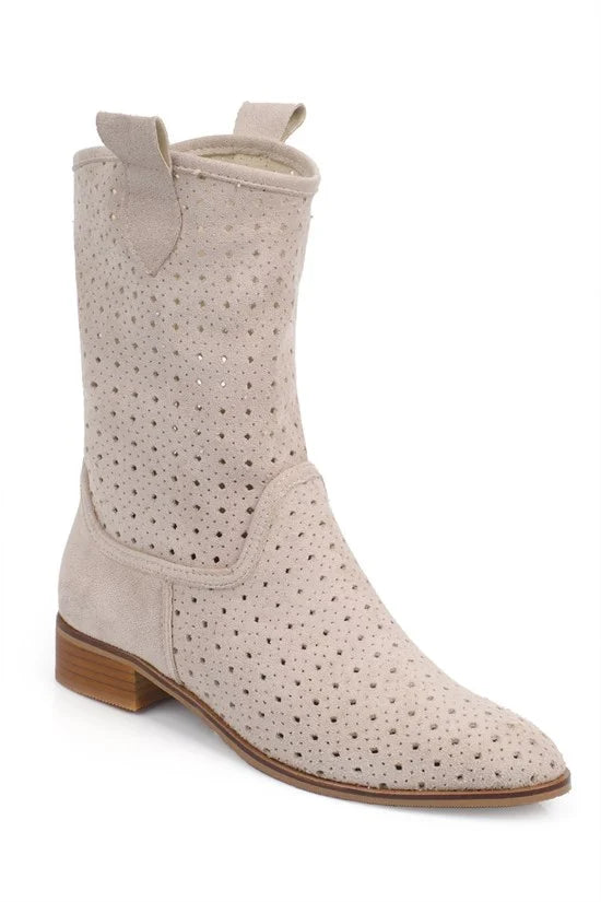 Capone Outfitters TB001 ženske bež čizme