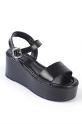 Capone Donna Platform Single Strap Women Beige Sandals