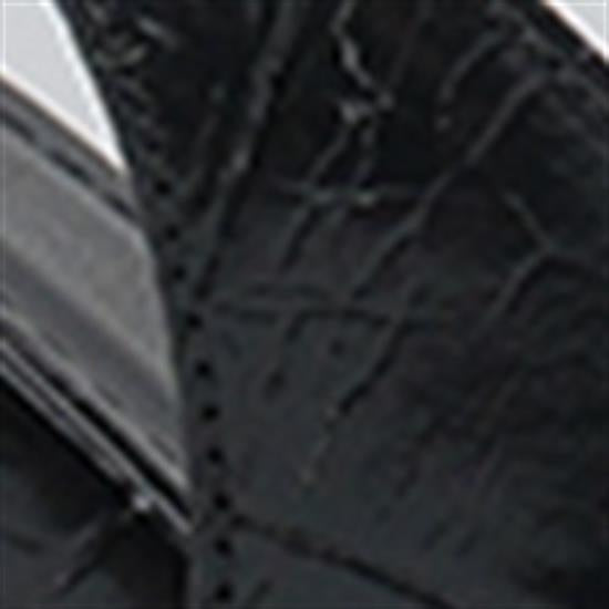 Capone Sall Pointed Toe Croc Effect Open Back Mid Heel Women Beige Shoe