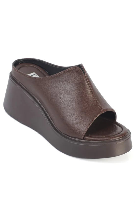 Capone Shandee Wedge Heel Women Beige Sandal