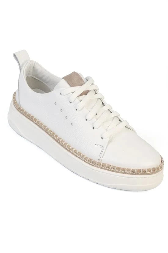 Capone Skippy Genuine Leather Suede Lace-Up Genuine Leather Lined Men Sneaker