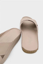 Capone Sophi Genuine Leather Soft Comfort Women Avocado Sandal