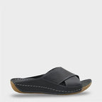 Capone Sophi Genuine Leather Soft Comfort Women Avocado Sandal