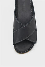 Capone Sophi Genuine Leather Soft Comfort Women Avocado Sandal