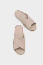 Capone Sophi Genuine Leather Soft Comfort Women Avocado Sandal