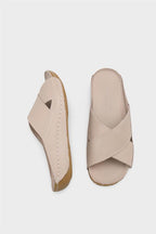 Capone Sophi Genuine Leather Soft Comfort Women Avocado Sandal