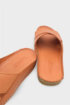 Capone Sophi Genuine Leather Soft Comfort Women Avocado Sandal