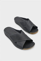 Capone Sophi Genuine Leather Soft Comfort Women Avocado Sandal