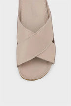 Capone Sophi Genuine Leather Soft Comfort Women Avocado Sandal