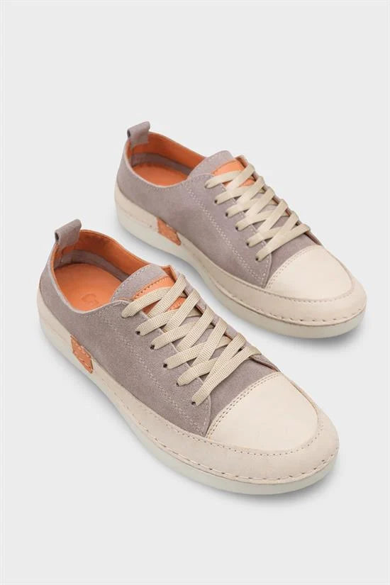 Capone Susette Genuine Leather Soft Comfort Women Denim Blue Sneaker