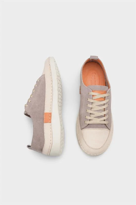 Capone Susette Genuine Leather Soft Comfort Women Denim Blue Sneaker