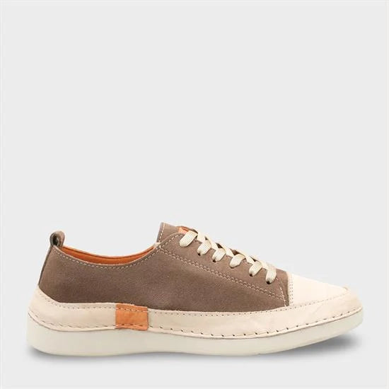 Capone Susette Genuine Leather Soft Comfort Women Denim Blue Sneaker