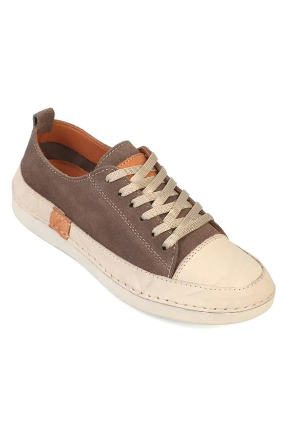 Capone Susette Genuine Leather Soft Comfort Women Denim Blue Sneaker