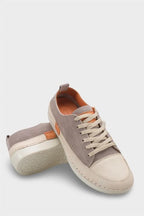 Capone Susette Genuine Leather Soft Comfort Women Denim Blue Sneaker