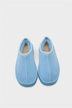 Capone Thick Sole Round Toe Furry Closed Women Pink Sandals