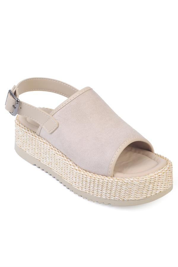 Capone Vena Women Sued Beige Sandal