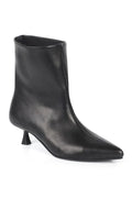 Capone Viola Pointed Toe Pull-On Women Black Boot