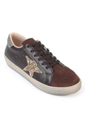 Capone Wilie Genuine Leather Women Brown Sneaker