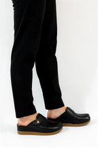Capone Karel Z0680 Women Black Clog Comfort Anatomical Sandals