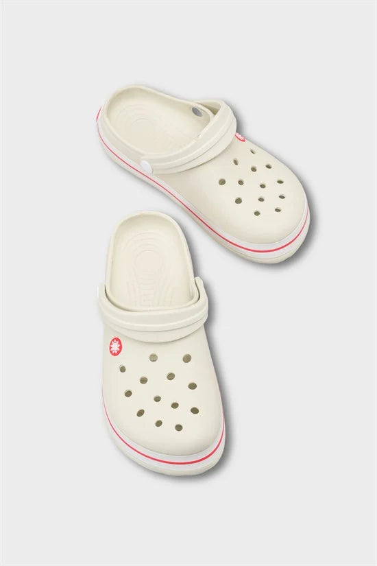 Ippocampo Coastal Eva Women Beige White Red Sandals