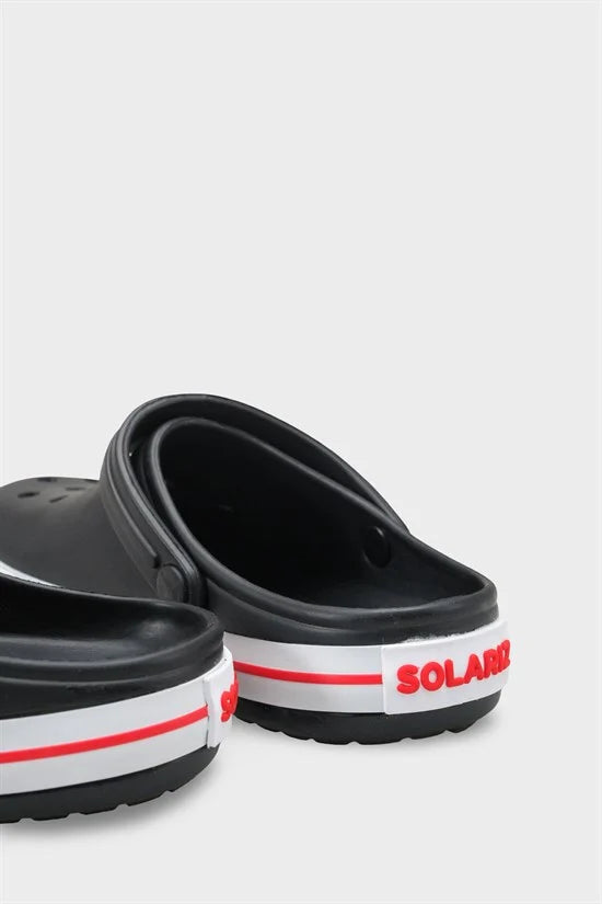 Ippocampo Coastal Eva Women Black White Red Sandals