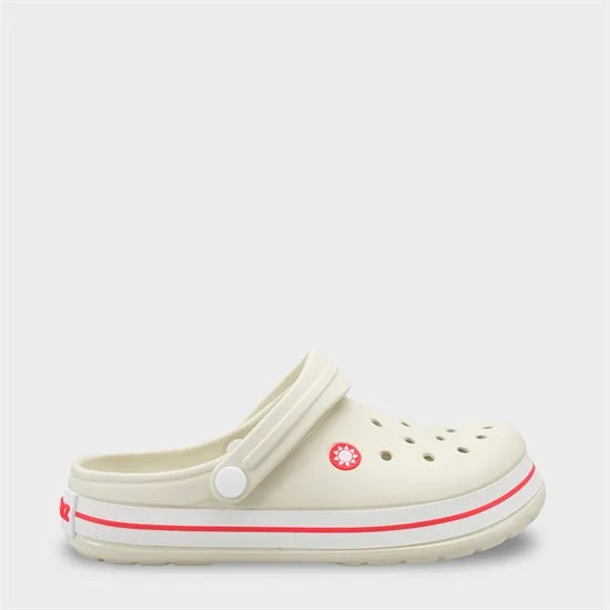 Ippocampo Coastal Eva Women Beige White Red Sandals